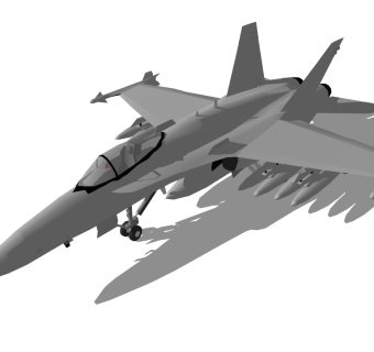 超精细战斗机模型  (7)